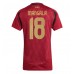 Maillot de foot Belgique Orel Mangala #18 Domicile vêtements Femmes Europe 2024 Manches Courtes